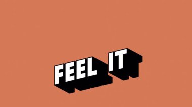 Renk Değiştiren Arkaplan ile Graffiti Biçimli IT Metni