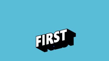 Renk Değiştiren Arkaplan ile Graffiti Biçiminde İlk Metin