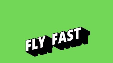 Renk Değiştiren Arkaplan ile Graffiti Biçiminde Hızlı Metin Uçur