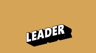 Renk Değiştiren Arkaplan ile Graffiti Biçiminde Lider Metni