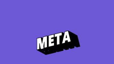 Renk Değiştiren Arkaplan ile Graffiti Biçiminde META Metni