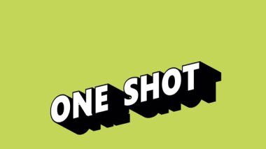 Renk Değiştiren Arkaplan ile Grafiti Biçiminde Tek Atış Metni