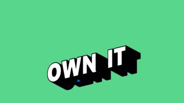 Renk Değiştiren Arkaplan ile Graffiti Biçiminde Kendi IT Metnin Var