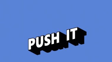 Renk Değiştiren Arkaplan ile Graffiti Biçimli IT Metni