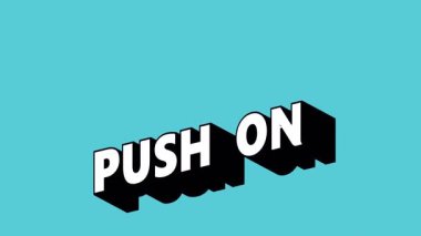 Renk Değiştiren Arkaplan ile Graffiti Biçiminde İT Metni