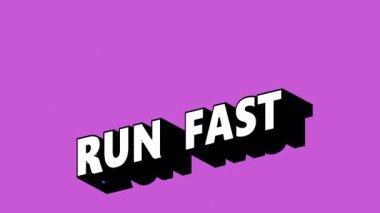 Renk Değiştiren Arkaplan ile Grafiti Biçiminde Hızlı Metin Çalıştır