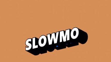 Renk Değiştiren Arkaplan ile Graffiti Biçimli Yavaş Metin