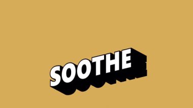 Renk Değiştiren Arkaplan ile Graffiti Biçiminde SOOThe Metni