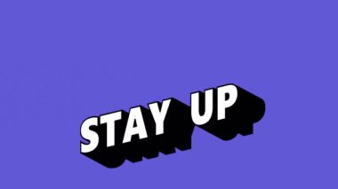 Renk Değiştiren Arkaplan ile Graffiti Biçiminde Kal