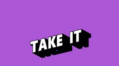 Renk Değiştiren Arkaplan ile Graffiti Biçiminde IT Metni Al