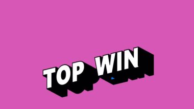 Graffiti Biçiminde Renk Değiştiren Arkaplanlı Zirve Kazanma Metni