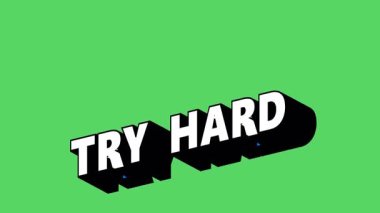 Renk Değiştiren Arkaplan Tarzı ile Grafiti Biçiminde Sert Metni Dene