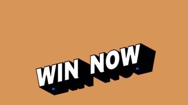 Renk Değiştiren Arkaplan ile Graffiti Biçimli Şimdi Metni kazan