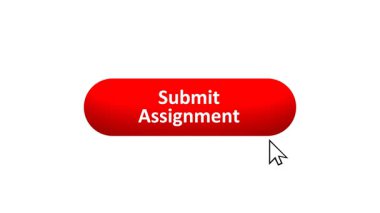 Bilgisayar Fare Tarafından Renk Değiştiren Efekt ve Doğrulama Tıklanarak 3B Oluşturulmuş 'Gönderme Görevi' düğmesi