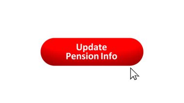 'Emeklilik Bilgilerini Güncelle' düğmesine tıklandığında Renk Değiştiren Efekt ve Doğrulama Tıklamasıyla 3B Canlandırması