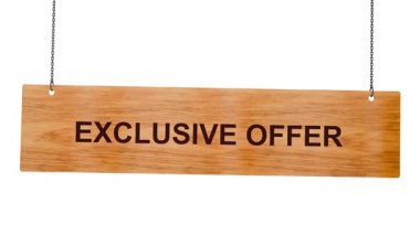 Özel sınırlı teklif kurdelesi tabelası. özel teklif retro vintage retro grubu.