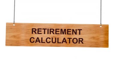 Beyaz zemin üzerinde tahta bloklar olan emeklilik fonu metni.