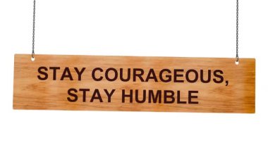 Sakin ol, motive edici kelimeler imzala.