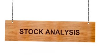 Tahta blok grafiğine yazılmış borsa analiz metni