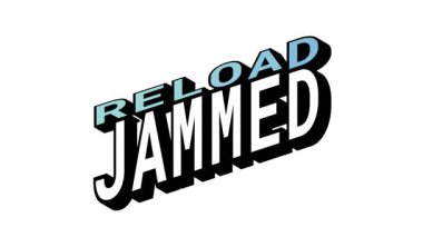 Isometric View 'da JAMMED, 3B Metin Animasyonu' na Karşı Kelime Hareketi Döngüsünü Cesur Tipografi Efektleriyle Oku