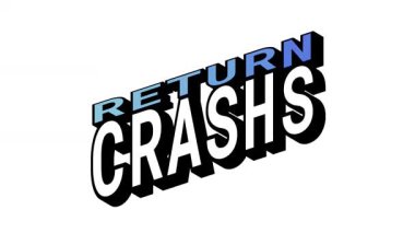 Isometric View 'da CRASHS vs CRASHS, 3B Metin Animasyonu' na Karşı Kelime Hareketi Döngüsü ve Kalın Tipografi Efektleri