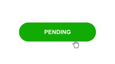 Beyaz Arkaplanda Yeşil Pencere Animasyonu Tıkla ve Yükleme Çubuğuna Dönüştür Sonra İşaretle İşaretleme Tamamlama Çemberi