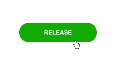 Beyaz Arkaplanda Yeşil Temizleme Tuşu Canlandırması Tıkla ve Yükleme Çubuğuna Döndür Sonra Tik İşareti Tamamlama Çemberi