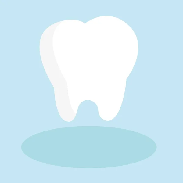 Милий Простий Значок Зуба — стоковий вектор