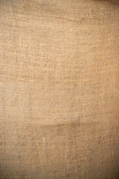 Golden Jute Linen Fabric Texture Can Used Background — Stock Photo, Image