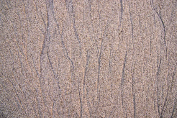 自然作成砂パターンのテクスチャは 背景の壁紙として使用することができます — ストック写真