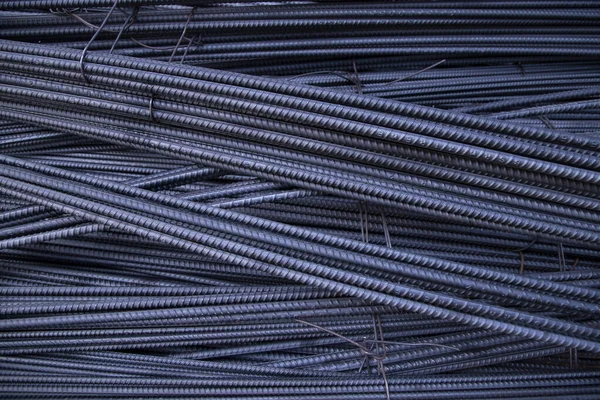 steel wire for construction, close-up of steel wire for construction