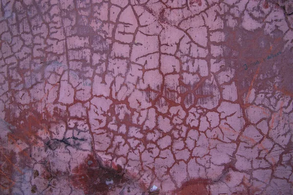 Texture Murale Rouge Grunge Grunge Fond Rouge — Photo