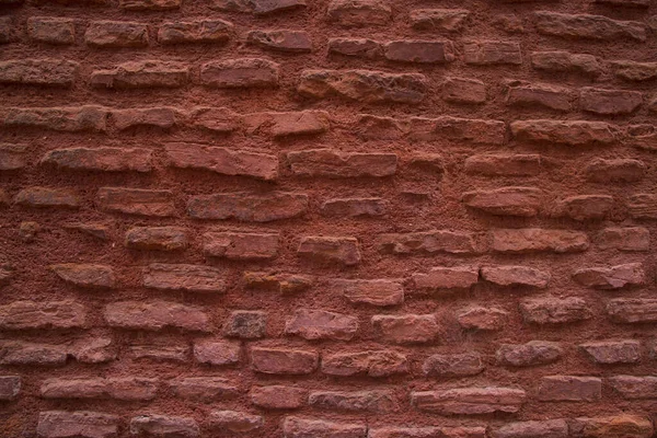 古い赤レンガの壁のテクスチャの背景 赤レンガの壁のテクスチャの背景 — ストック写真