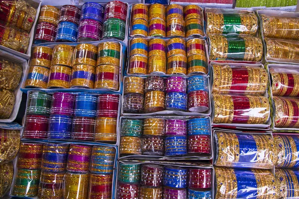 Multi Coloridas Bangles Vidro Para Venda Pode Ser Usado Como — Fotografia de Stock