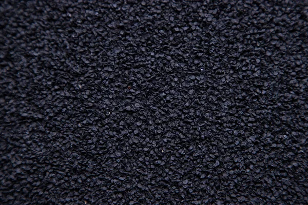 Czarne Kolory Nasiona Cebuli Zbiorów Zbliżenie Ostrości Wzór Tekstury Tło — Zdjęcie stockowe