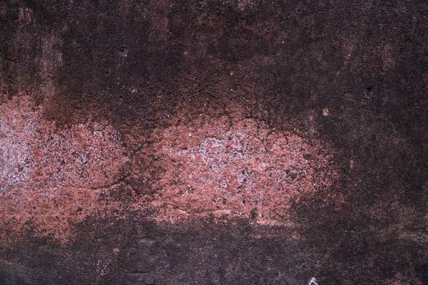 Texture Vieux Mur Rustique Recouvert Stuc Brun Contexte Abstrait Pour — Photo