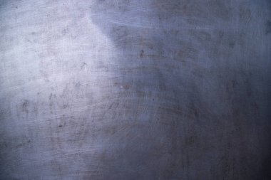 Çizilmiş endüstriyel metal levha yüzeyi arka plan ve doku olarak kullanılabilir