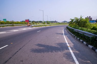 Bangladeş 'in Bhanga Kavşağında Çevre Yolu Böl