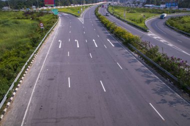 Bangladeş 'in Bhanga Kavşağında Çevre Yolu Böl