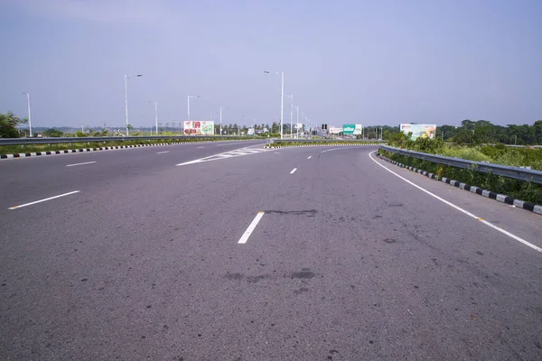 Verdeel Autoweg Bhanga Interexchange Bangladesh — Stockfoto
