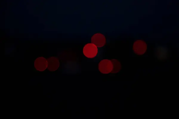 Nacht Stadt Straßenverkehr Abstrakte Verschwommene Bokeh Lichter Hintergrund — Stockfoto