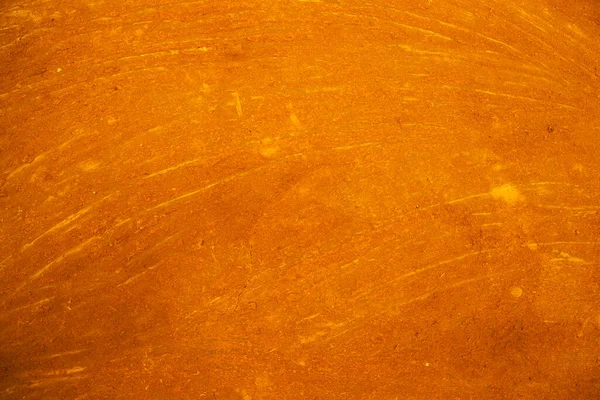 Orange Dirty Soil Floor Grunge 추상적 텍스처 백그라운드 — 스톡 사진