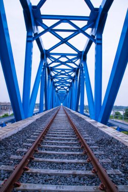 Bangladeş 'te Çelik Yapı Demiryolu Köprüsü