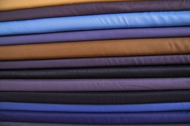 Çok renkli tekstil kumaş soyut desen dokuları Arkaplan Duvar Kağıdı olarak kullanılabilir