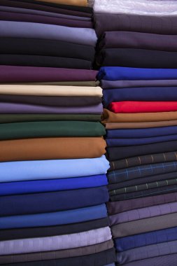 Çok renkli tekstil kumaş soyut desen dokuları Arkaplan Duvar Kağıdı olarak kullanılabilir