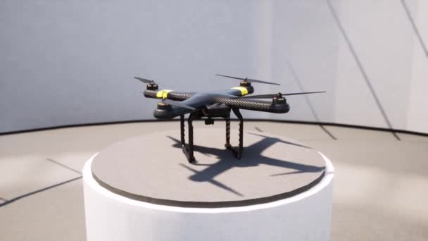 360 Stopniowa Kamera Drona Doświadczenie Oszałamiające Widoki Powietrza Każdego Kąta — Wideo stockowe