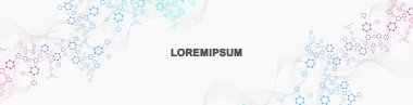 Soyut teknoloji arka plan çizgilerini ve noktaları altıgenlerle birleştiriyor. Modern altıgenler teknoloji konsept tasarım arka planı. Vektör illüstrasyonu