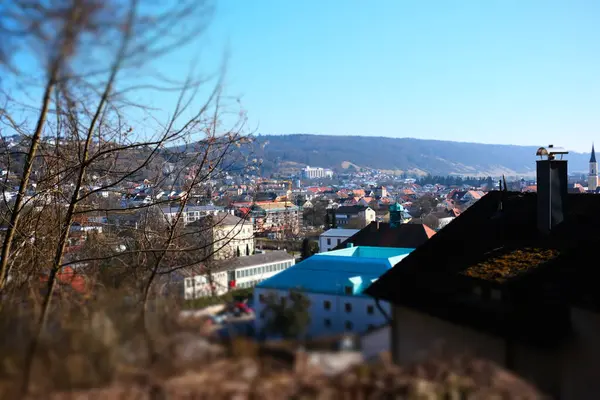 Lkbahar Kelheim Bavyera Bir Şehir Yüksek Kalite Fotoğraf — Stok fotoğraf