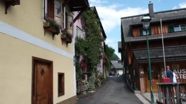 Hallstatt köyünün manzarası