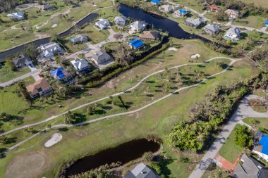 Ian Kasırgası, Florida 'nın golf sahasındaki evleri yok etti. Doğal afet ve bunun sonuçları